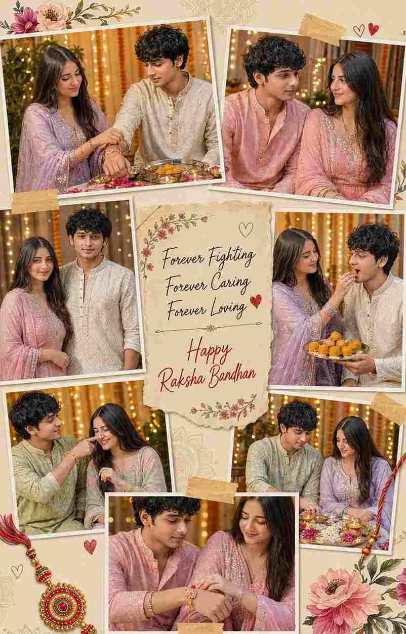 Raksha Bandhan AI Photo Editing Prompts 2026