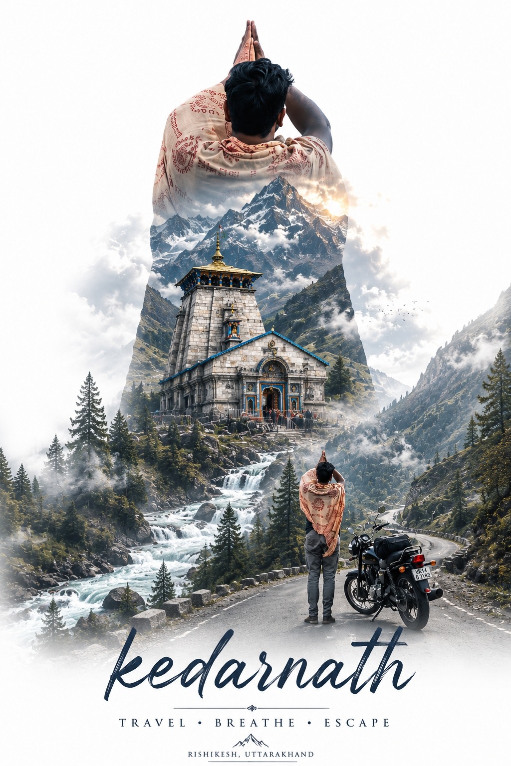 Trending Cinematic Travel Photo Editing Prompt
