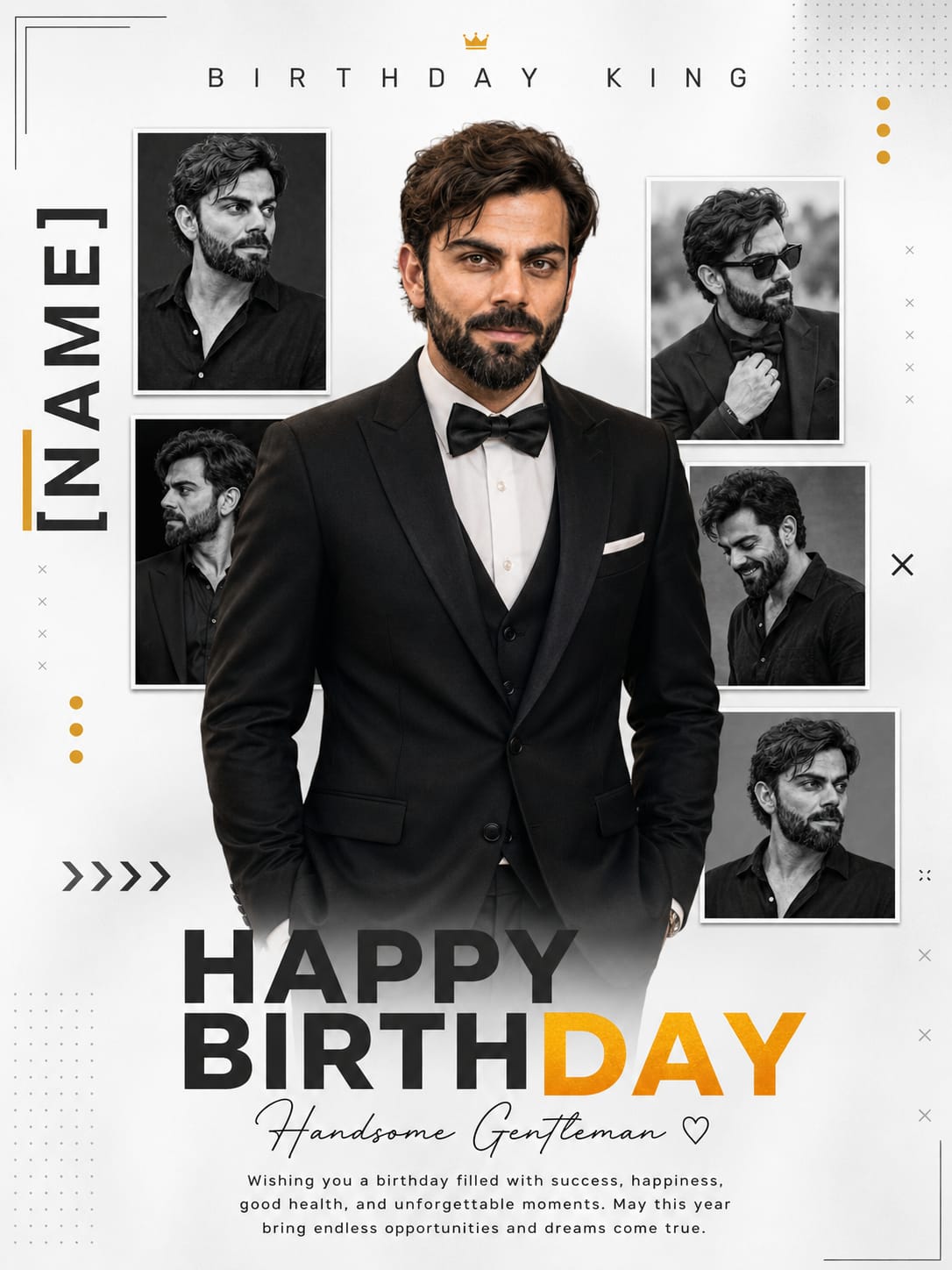 Happy Birthday Wishes Photo Prompt (Boys,Girls)