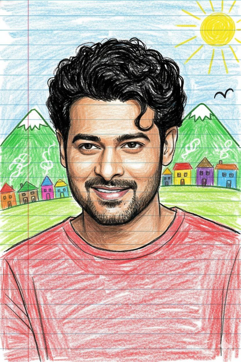 Gemini Crayon Style Drawing Photo Editing Prompts