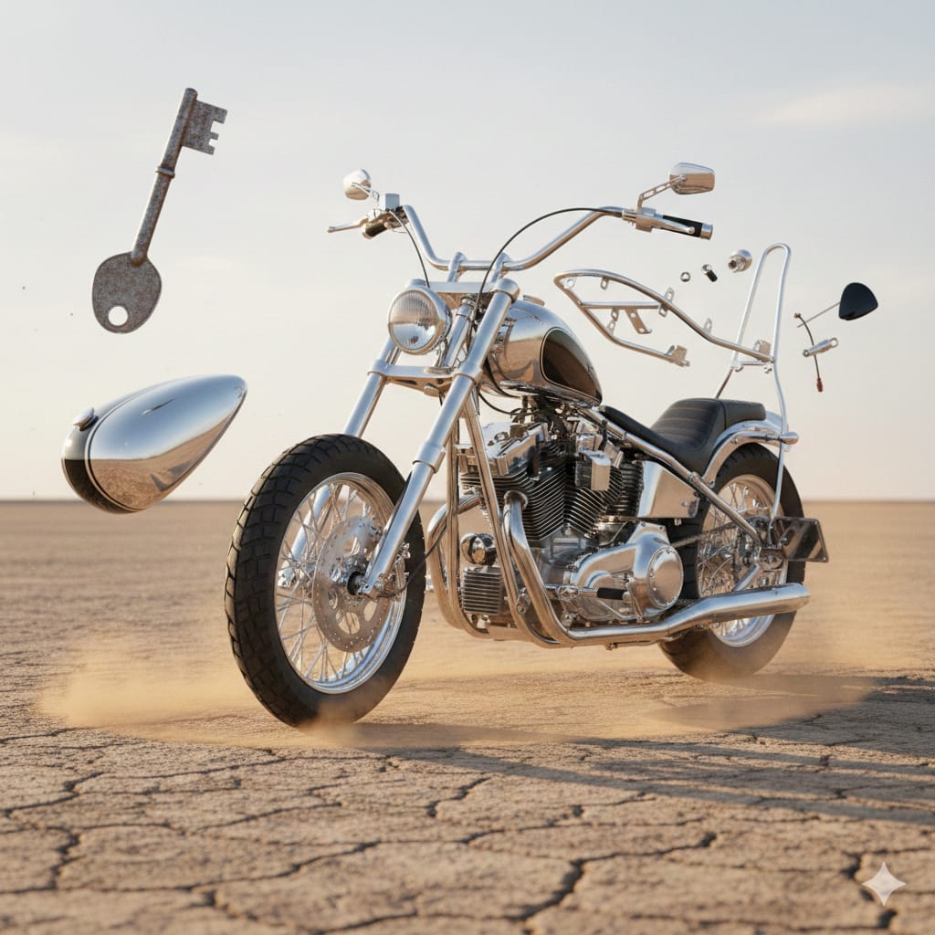 Bike Transition Prompt | Instgram Viral Bike Transition Ai Video Editing
