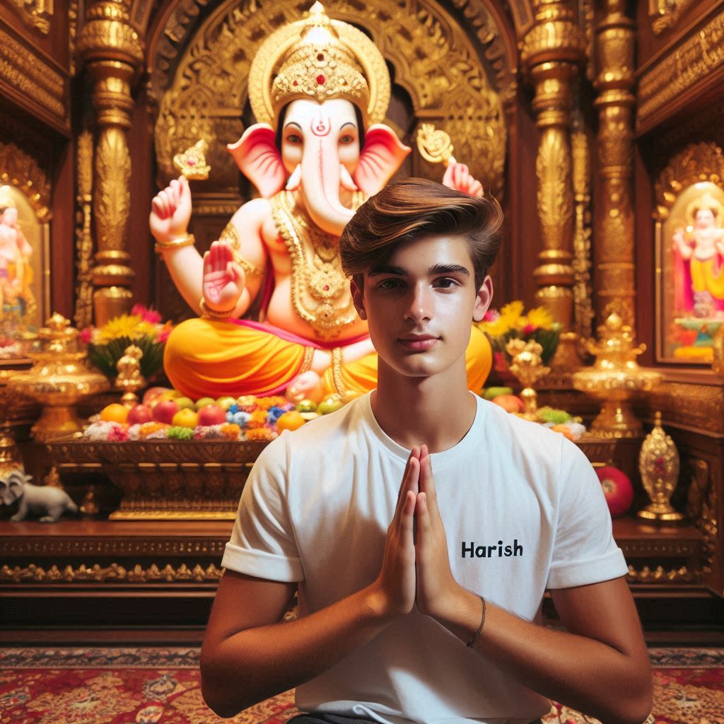 Ganesh Chaturthi Photo Editing