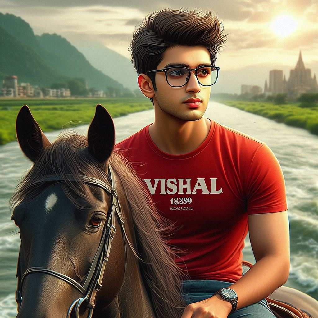 horse riding photo