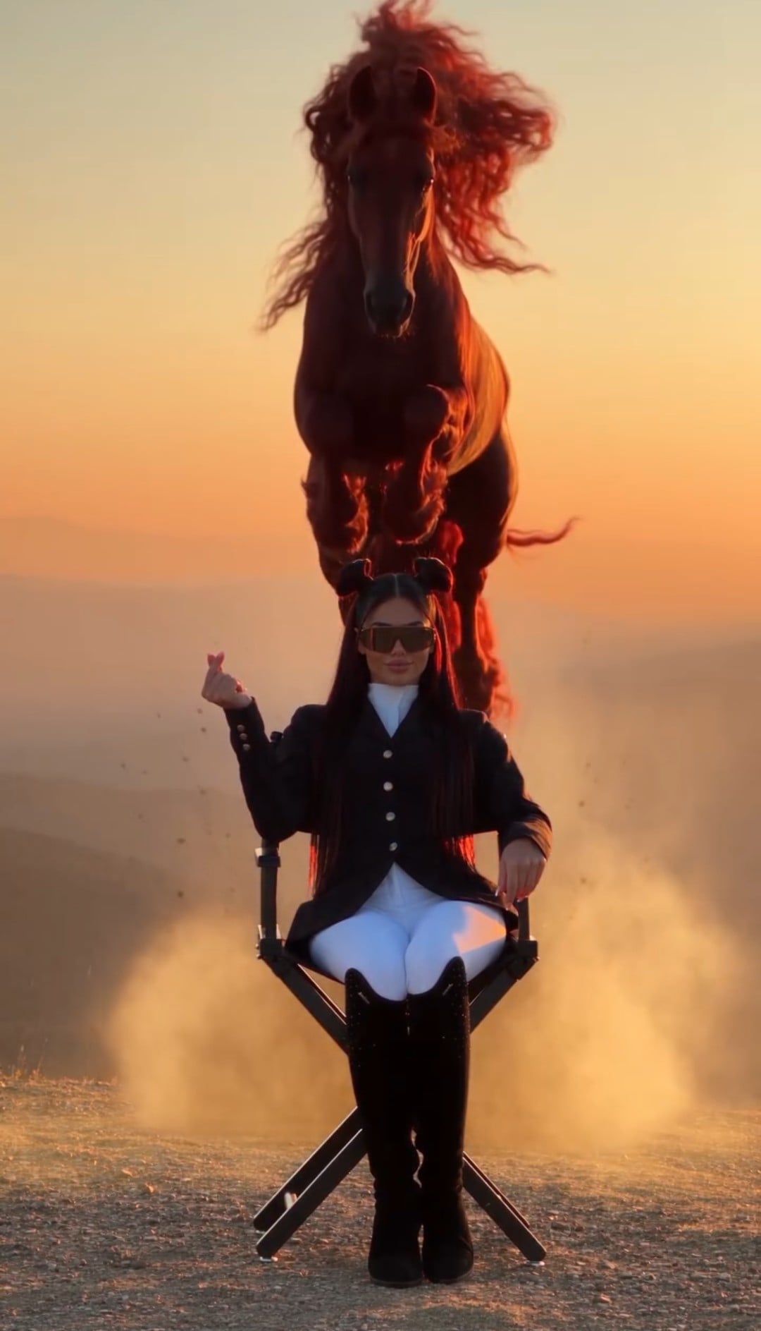 Finger Snap Horse AI Video – Create a Viral AI Horse Video