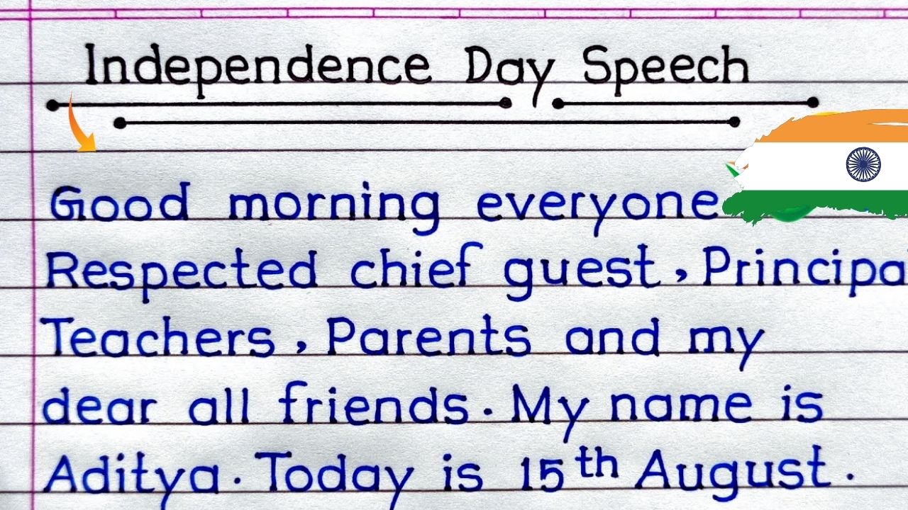 Independence Day Speech in Hindi, English, Kannada