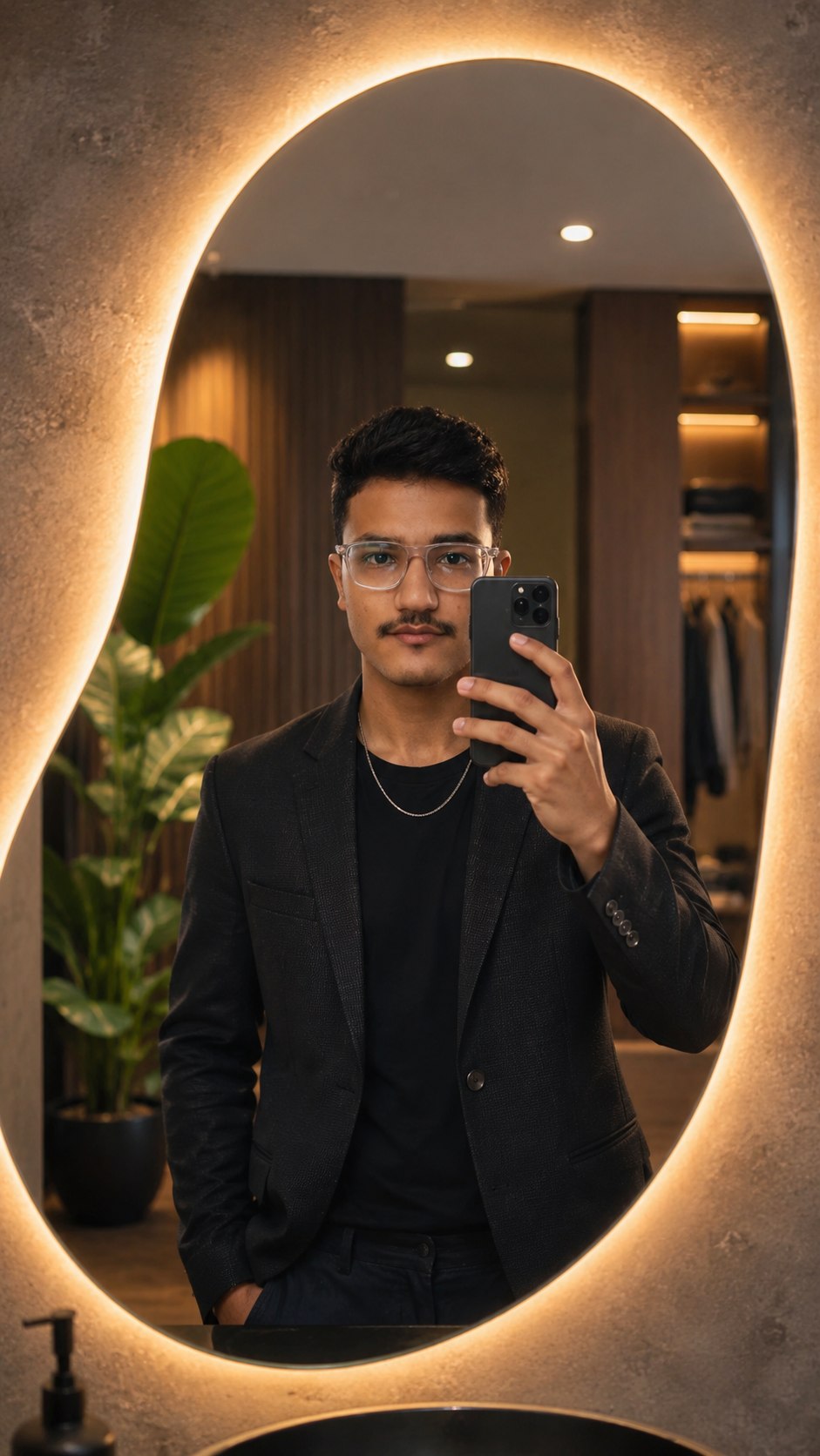 Trending Mirror selfie Photo Editing Prompt