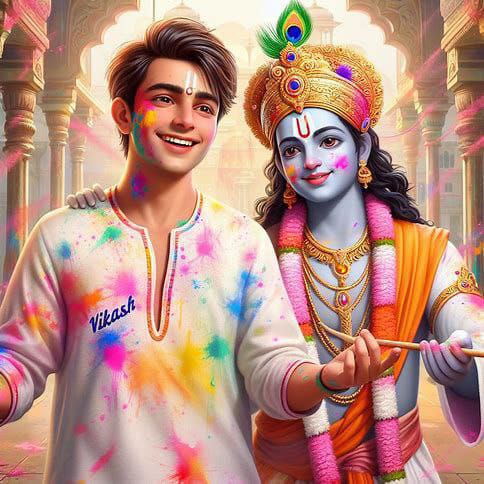Holi 2025 Photo Editing Prompts┃Create 3D  Holi AI Images